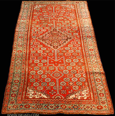 Nejad #24314 Antique Caucasian Kurdish rug
