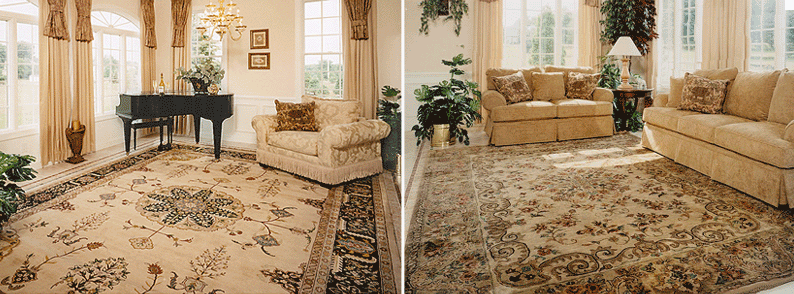 Nejad Signature rug series and American Home rug series