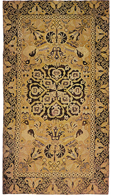 Image of 18th Century Hamadan Persian carpet