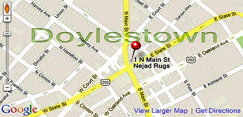 Preview of Google maps view of 1 N Main St