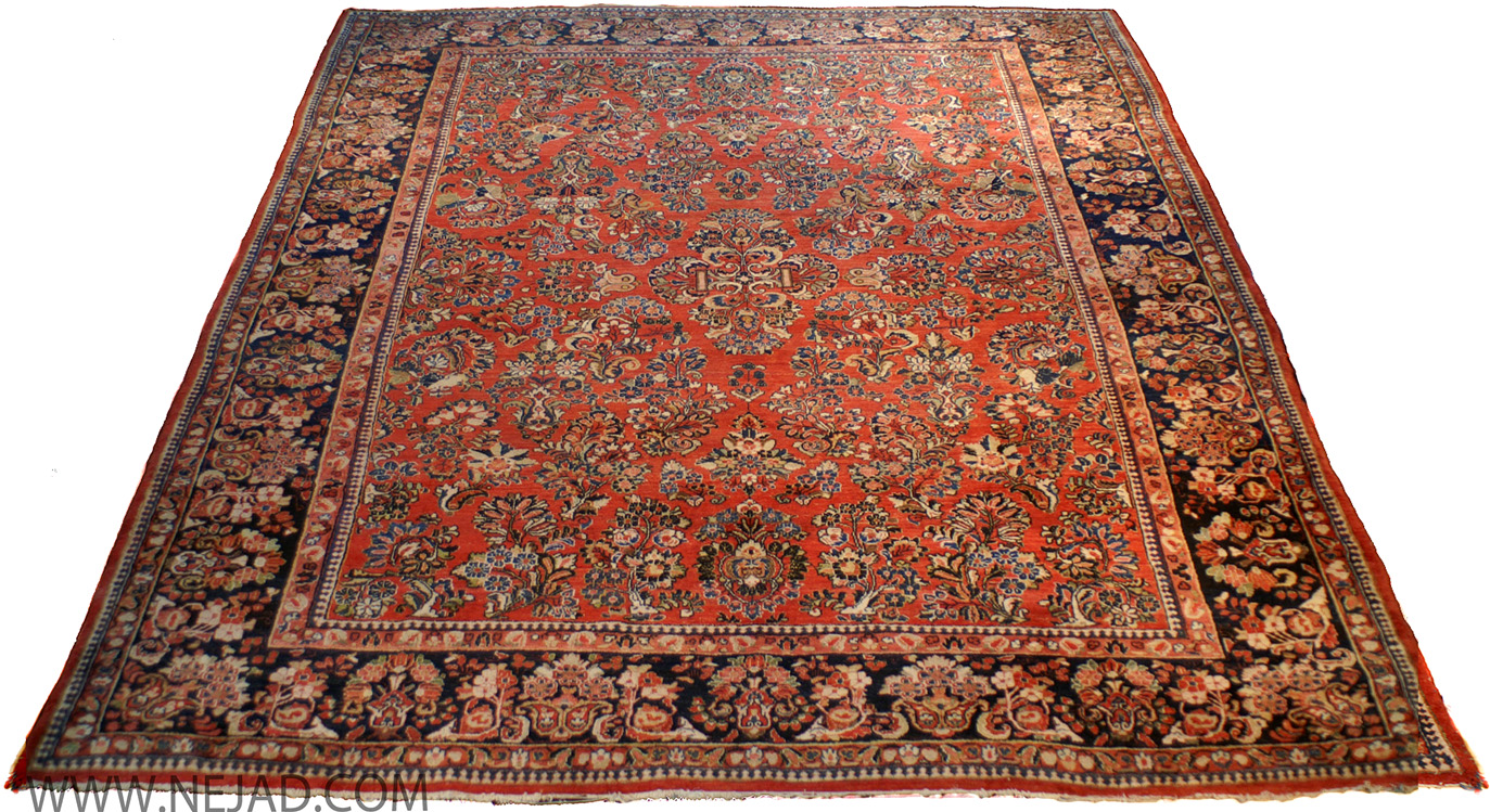 Antique Persian Sarouk Rug - Nejad Rugs #22200