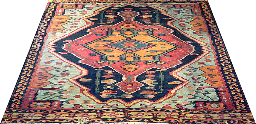 Antique Kurdish Kilim, Rugs & More