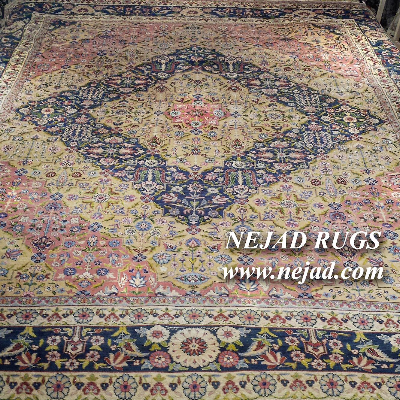 Antique Persian Kerman Rug - Nejad Rugs #987640