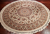 Very Fine Sino Tabriz Silk/Wool rug
