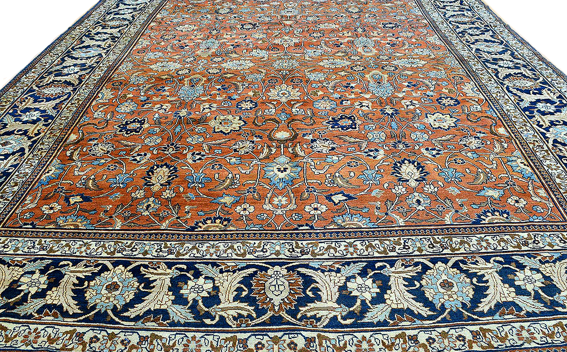 Antique Persian Tabriz Rug - Nejad Rugs #987724