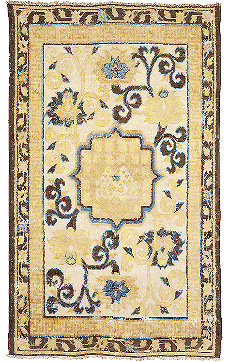 CHINESE RUG LATE MING DYNASTY