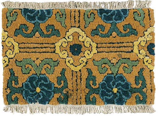 MING CARPET FRAGMENT GREATER CHINA