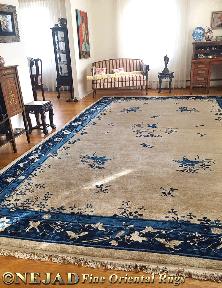 Nejad Antique Ming Carpet 1910 