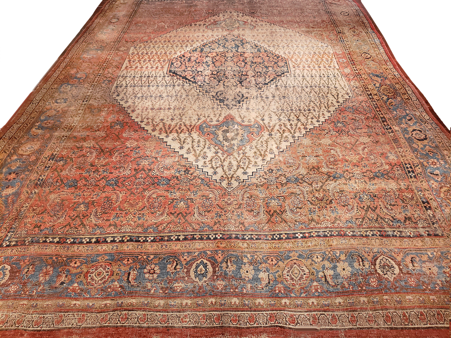 Antique Persian Bidjar Rug - Nejad Rugs #987609