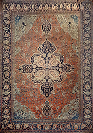 Nejad #987899 Antique Persian Farahan C. 1890
