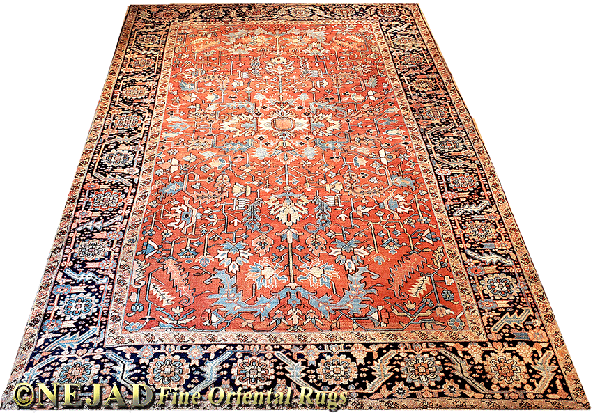 Antique Heriz Carpet