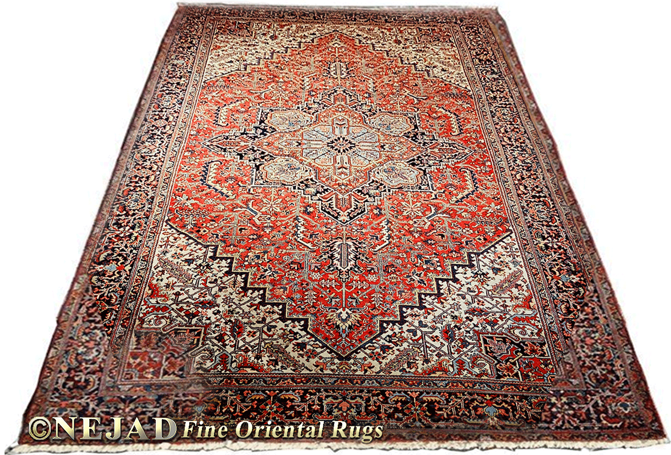Antique Persian Heriz Rug - Nejad Rugs #988026