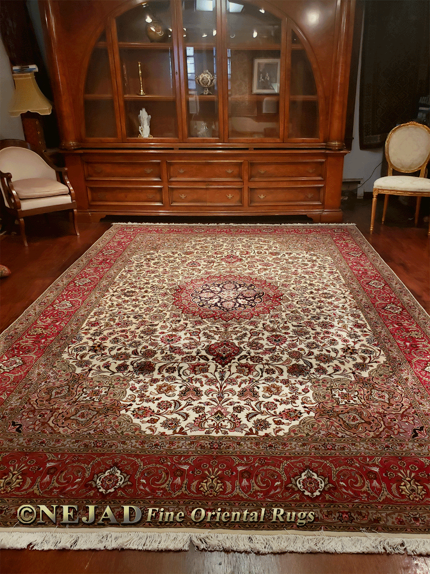 persian Tabriz rug