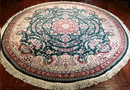 Sino-Persian Tabriz round rug