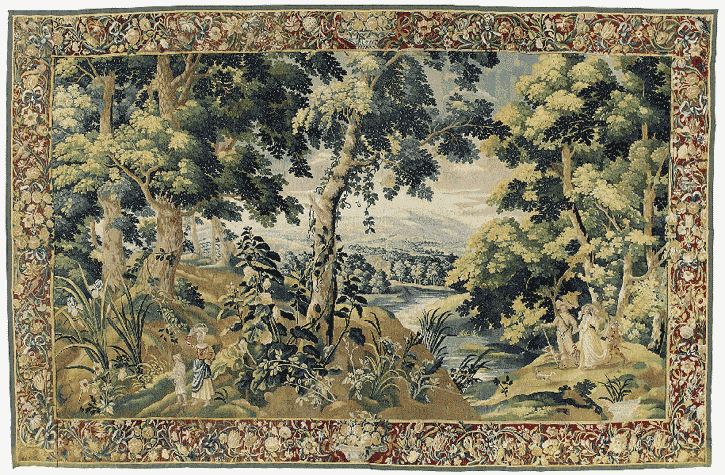 Antique discount tapestry value